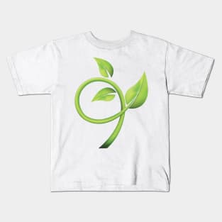 Leaf Vine Kids T-Shirt